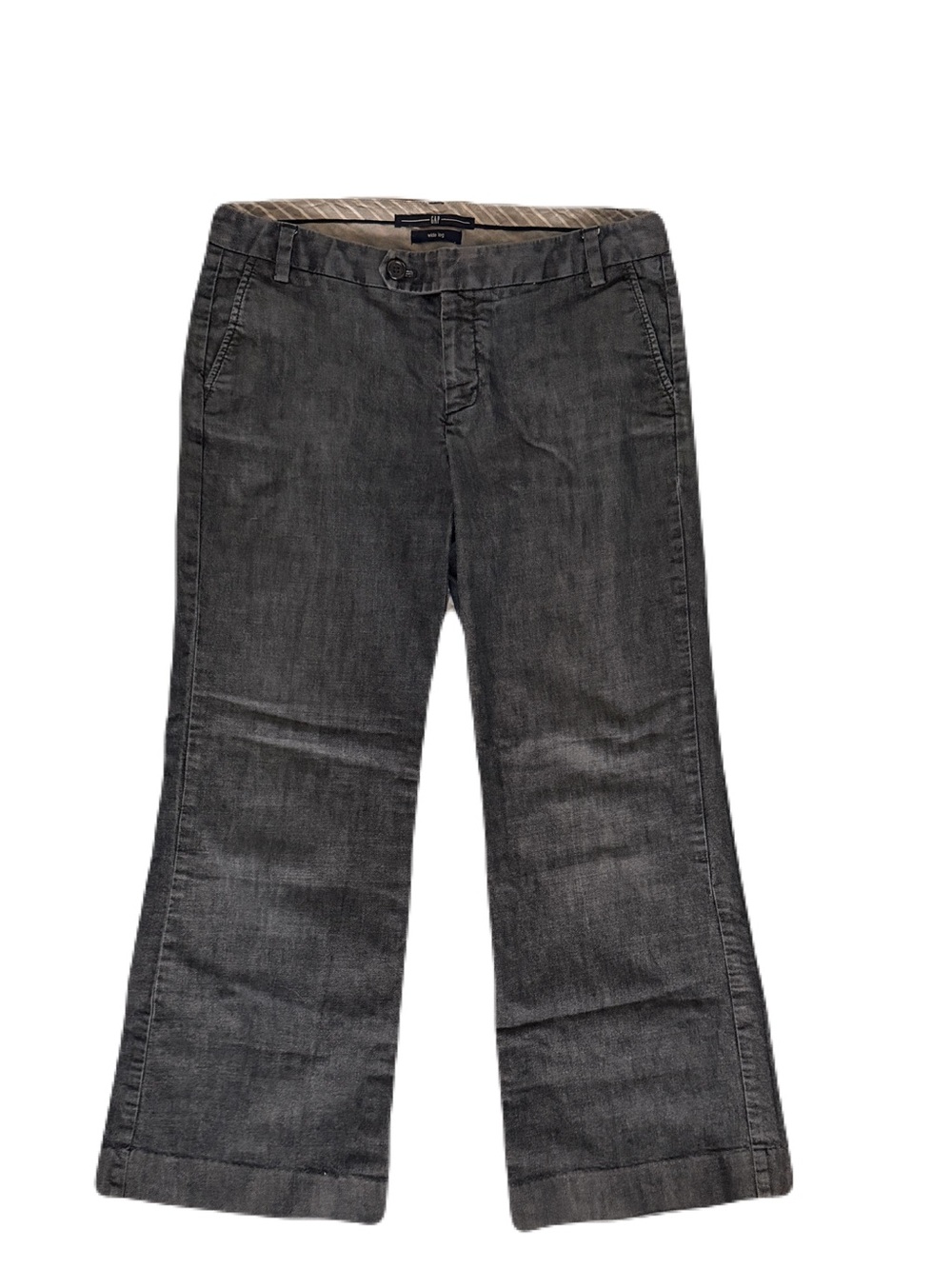Gap Women's Wide Leg Pants in Denim color (Size 8 Ankle)